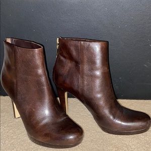 Franco Sarto Leather Booties